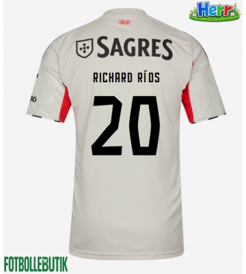 Benfica Richard Rios #20 Bortatröja 2025-26 Kortärmad